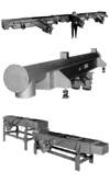 twin motor vibrating conveyors -systems